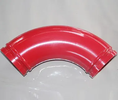 Double tuyau de courbure murale