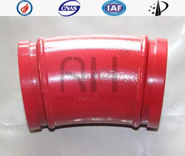 Twin wall bend pipe 9