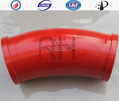 Performances des tuyaux coud&eacute;s coul&eacute;s Mise &agrave; niveau