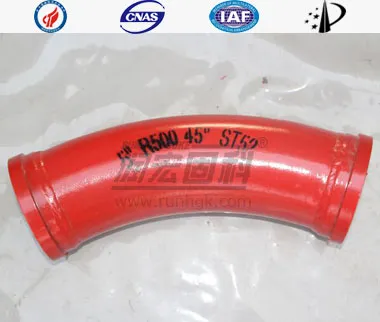 DN125 R500 45&nbsp;&deg; &times; 4,5&nbsp;mm