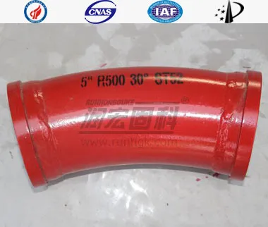 DN125&nbsp;R500 30&deg; &times; 5&nbsp;mm