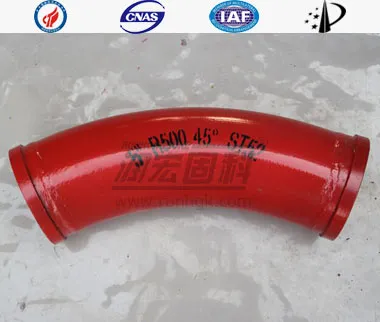 DN125 R500 45&nbsp;&deg; &times; 5,5&nbsp;mm