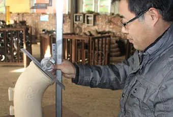 L'&eacute;quipement d'inspection des coudes de ch&acirc;ssis