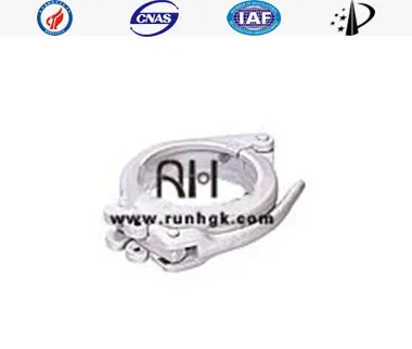 Accouplement &agrave; levier pour pinces ZX 5"