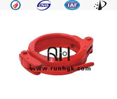 Couplage avec pinces &agrave; pression de 6,5&nbsp;pouces Couplage