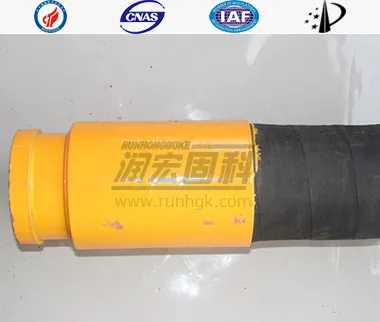 4&nbsp;"&nbsp;&times;&nbsp;7&nbsp;500&nbsp;mm Quatre&nbsp;couches de fil d'acier &agrave; double extr&eacute;mit&eacute; se termine