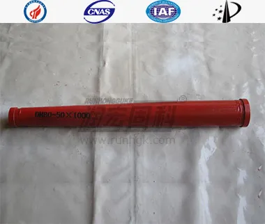 Tuyau de r&eacute;duction de gravierDN125-80&times;700 &times;7&nbsp;mm ST52